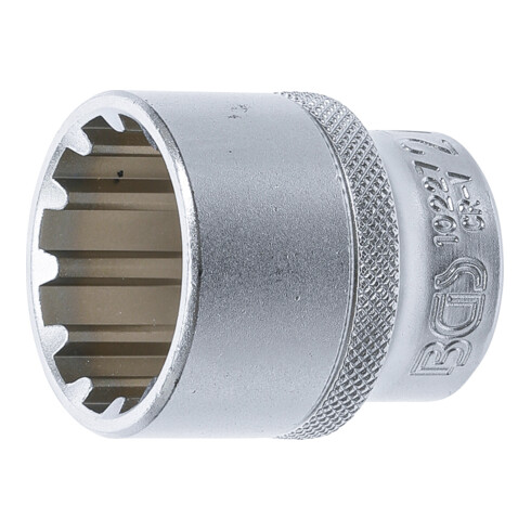 BGS Douille pour clé, Gear Lock 12,5 mm (1/2") 27 mm