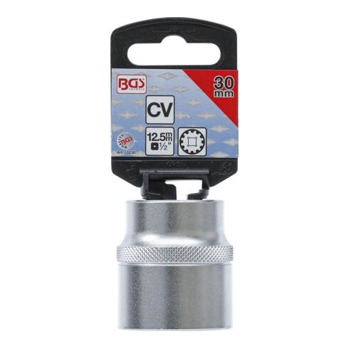 BGS Douille pour clé, Gear Lock 12,5 mm (1/2") 30 mm