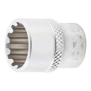 BGS Douille pour clé, Gear Lock 6,3 mm (1/4") 14 mm