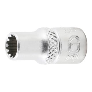 BGS Douille pour clé, Gear Lock 6,3 mm (1/4") 6 mm