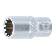 BGS Douille pour clé, Gear Lock 6,3 mm (1/4") 8 mm
