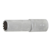 BGS Douille pour clé, Gear Lock, longue 12,5 mm (1/2") 14 mm
