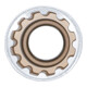 BGS Douille pour clé, Gear Lock, longue 12,5 mm (1/2") 17 mm-4