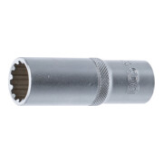 BGS Douille pour clé, Gear Lock, longue 12,5 mm (1/2") 18 mm