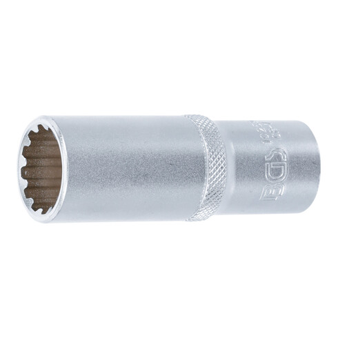 BGS Douille pour clé, Gear Lock, longue 12,5 mm (1/2") 19 mm