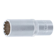BGS Douille pour clé, Gear Lock, longue 12,5 mm (1/2") 19 mm
