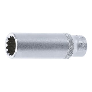 BGS Douille pour clé, Gear Lock, longue 6,3 mm (1/4") 10 mm