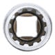 BGS Douille pour clé, Gear Lock, longue 6,3 mm (1/4") 10 mm-4