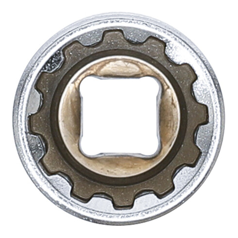 BGS Douille pour clé, Gear Lock, longue 6,3 mm (1/4") 13 mm