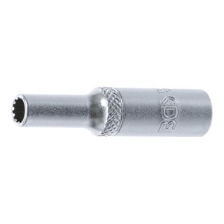 BGS Douille pour clé, Gear Lock, longue 6,3 mm (1/4") 5 mm