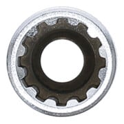 BGS Douille pour clé, Gear Lock, longue 6,3 mm (1/4") 9 mm-3