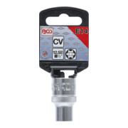 BGS Douille pour clé, profil E 12,5 mm (1/2") E14-4