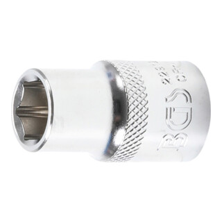BGS Douille pour clé, six pans 12,5 mm (1/2") 12 mm