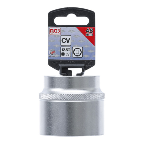 BGS Douille pour clé, six pans 12,5 mm (1/2") 46 mm