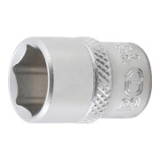 BGS Douille pour clé, six pans 6,3 mm (1/4") 1/2"