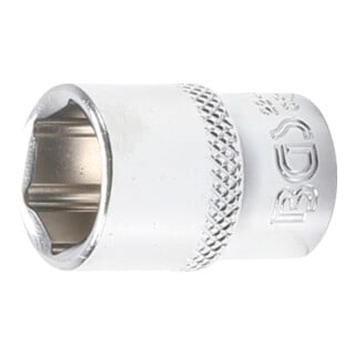 BGS Douille pour clé, six pans 6,3 mm (1/4") 12 mm