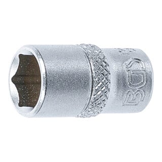 BGS Douille pour clé, six pans 6,3 mm (1/4") 3/8"