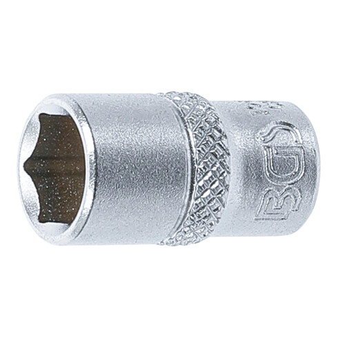 BGS Douille pour clé, six pans 6,3 mm (1/4") 3/8"