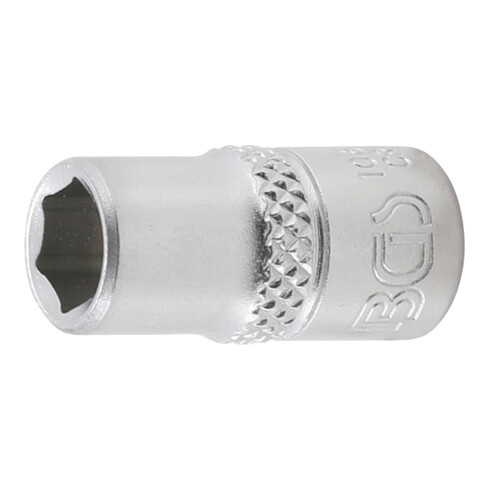 BGS Douille pour clé, six pans 6,3 mm (1/4") 9/32"