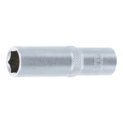 BGS Douille pour clé, six pans, longue 10 mm (3/8") 12 mm