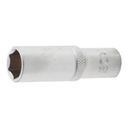 BGS Douille pour clé, six pans, longue 10 mm (3/8") 14 mm