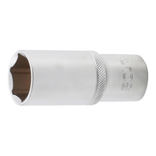 BGS Douille pour clé, six pans, longue 12,5 mm (1/2") 24 mm