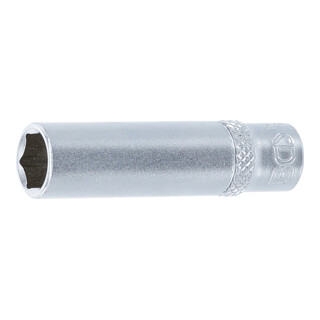 BGS Douille pour clé, six pans, longue 6,3 mm (1/4") 9 mm