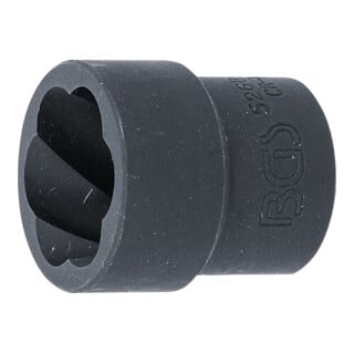 BGS Douille spiralée/extracteur de vis 12,5 mm (1/2") 22 mm
