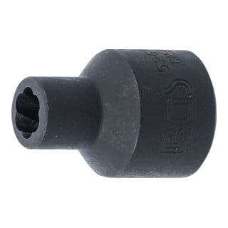 BGS Douille spiralée/extracteur de vis 12,5 mm (1/2") 8 mm