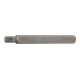 BGS Douilles à embouts longueur 100 mm 10 mm (3/8") profil cannelé (pour RIBE) M8-1