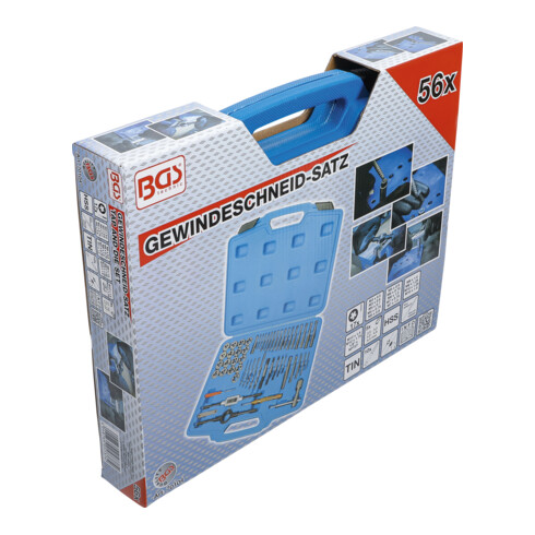 BGS Draadsnijtapset | M3 - M12 | 56-dlg.