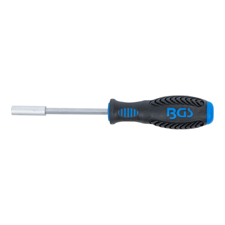 BGS Drehgriff für Bits 71044, Abtrieb Innensechskant 6,3 mm (1/4"), 210 mm