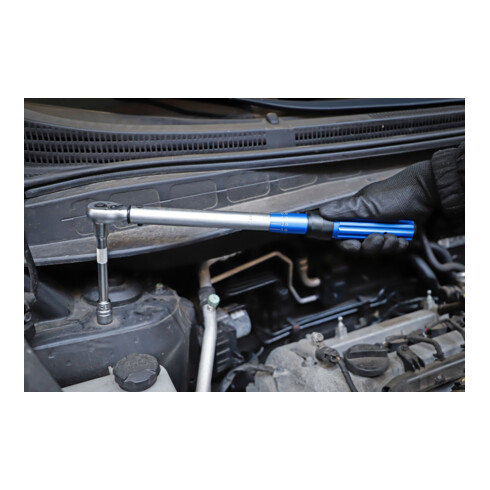 BGS Drehmomentschlüssel 2826, Abtrieb Außenvierkant 10 mm (3/8"), 20 - 120 Nm