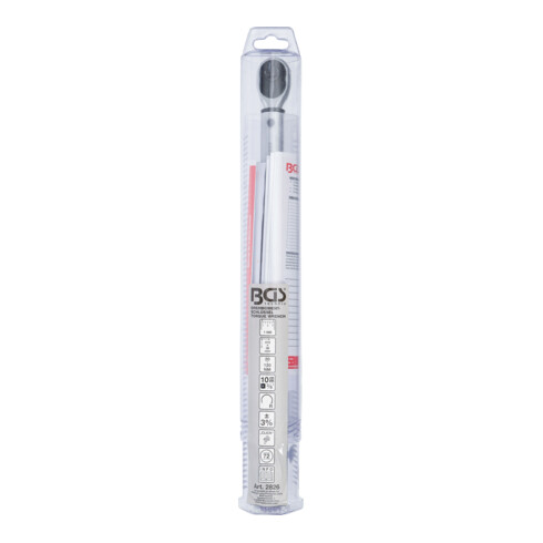 BGS Drehmomentschlüssel 2826, Abtrieb Außenvierkant 10 mm (3/8"), 20 - 120 Nm