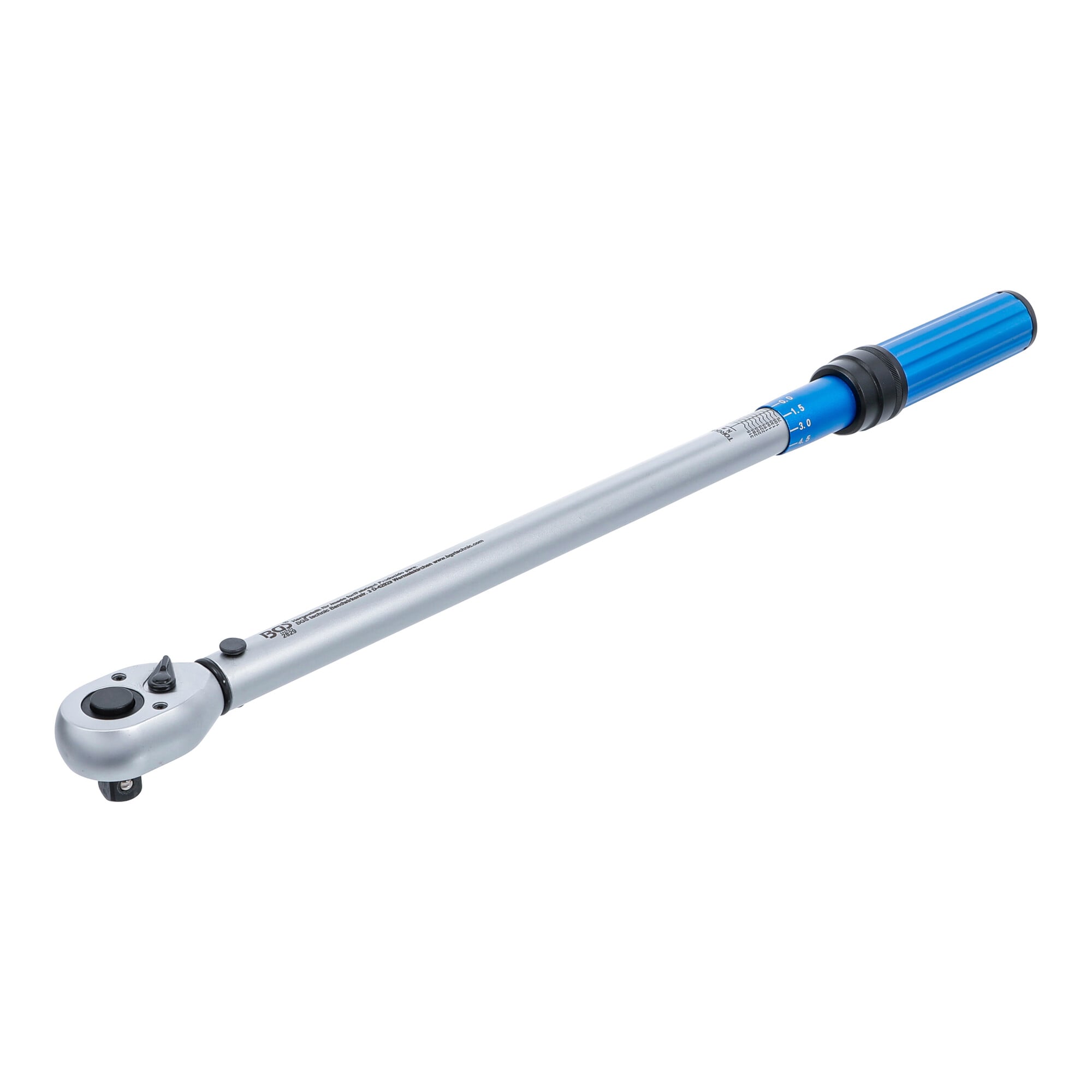 BGS Drehmomentschlüssel 2829, Abtrieb Außenvierkant 12,5 mm (1/2"), 60 - 330 Nm ; BGS technic