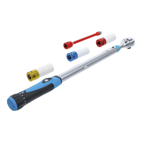 BGS Drehmomentschlüssel-Satz 12,5 mm (1/2 Zoll) 40 - 200 Nm