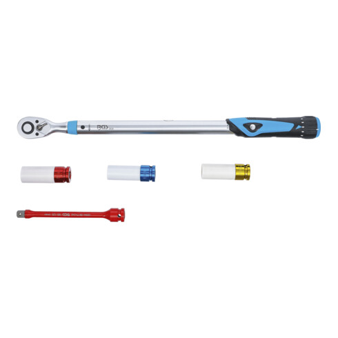 BGS Drehmomentschlüssel-Satz 12,5 mm (1/2 Zoll) 40 - 200 Nm