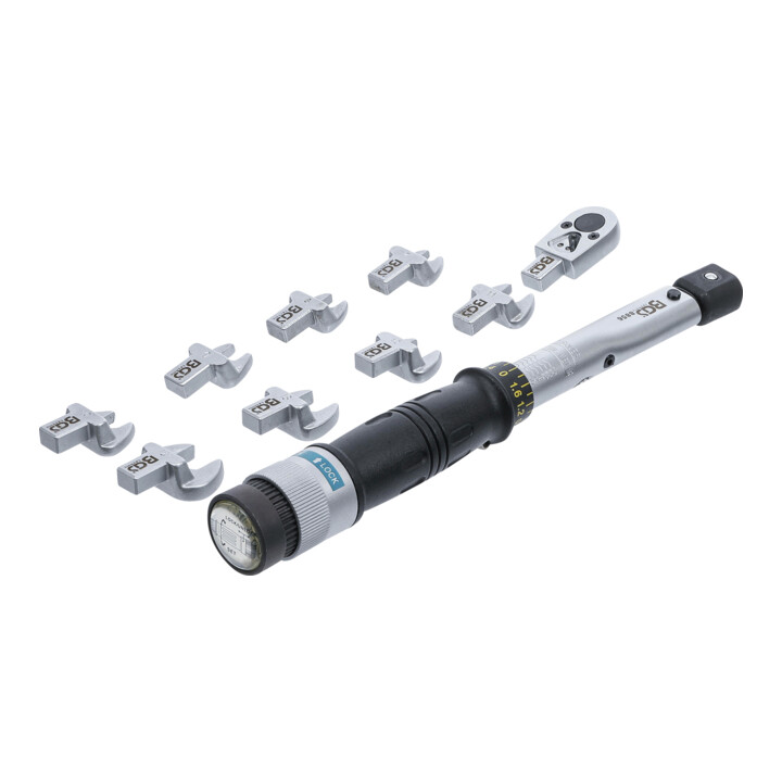 BGS Drehmomentschlüssel-Satz 6,3 mm (1/4 Zoll)  6 - 30 Nm 10 teilig