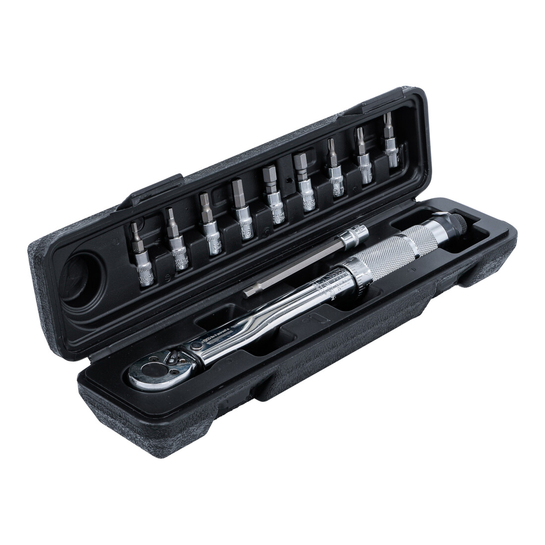 BGS Drehmomentschlüssel-Satz, Abtrieb Außenvierkant 6,3 mm (1/4"), 2 - 24 Nm, 11-tlg.