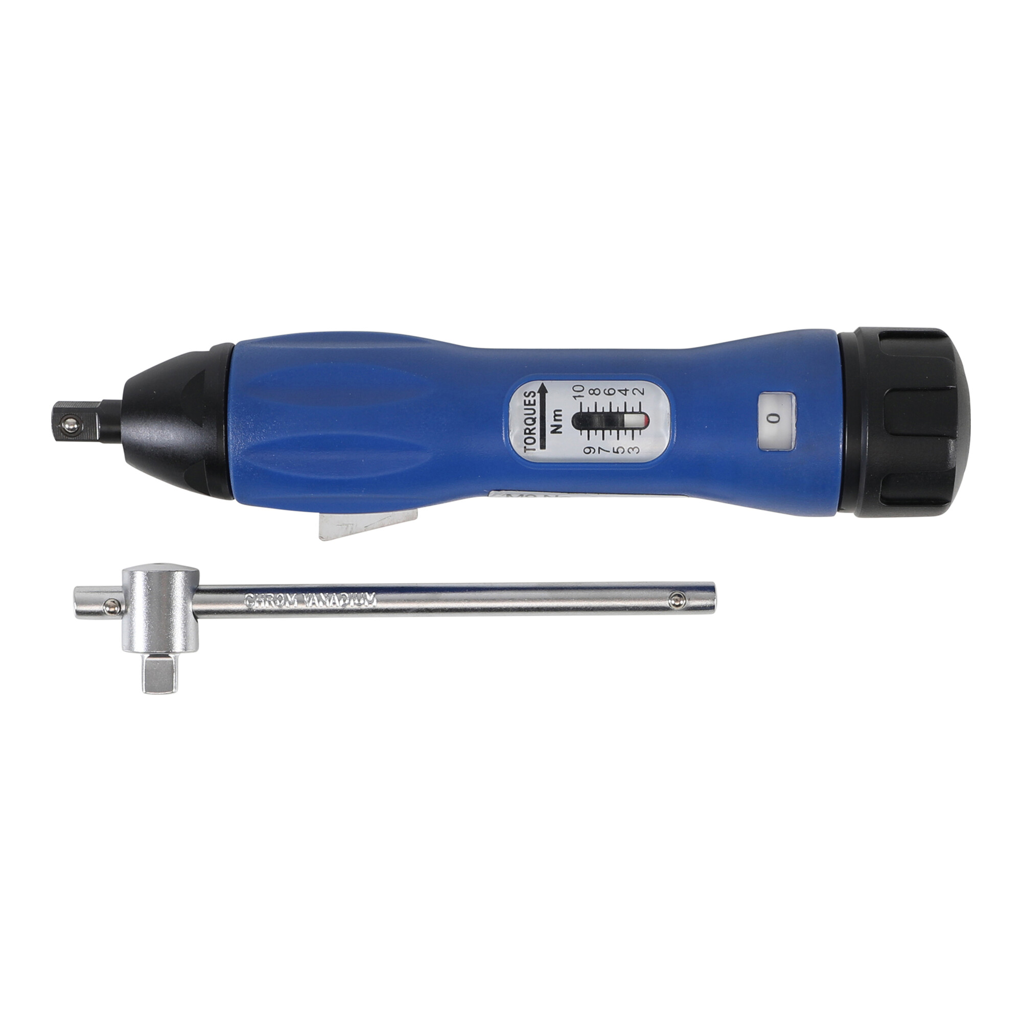BGS Drehmomentschrauber Abtrieb Außenvierkant 6,3 mm (1/4 Zoll) 2 - 10 Nm ; BGS technic