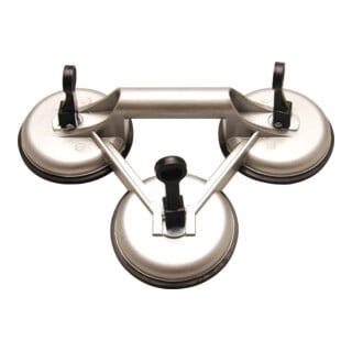 BGS Dreifach-Gummisauger Aluminium Ø 115 mm