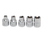 BGS driehoekige doppenset M5 - M12 (8 - 16,5 mm) 5 delig