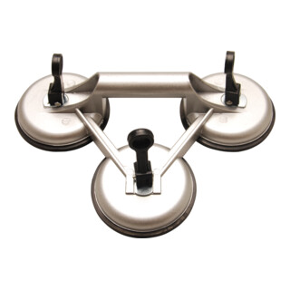 BGS Drievoudige rubberen zuignap aluminium Ø 115 mm