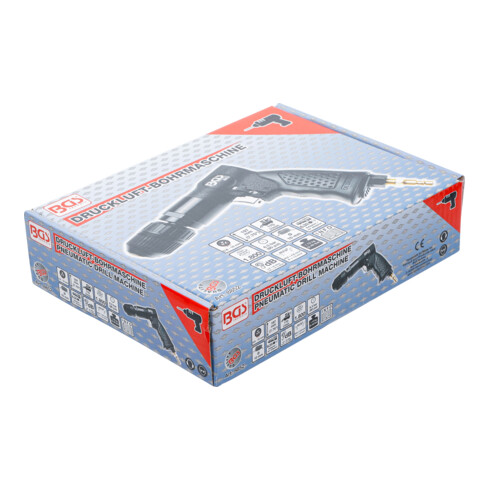 BGS Druckluft-Bohrmaschine mit 10 mm Schnellspann-Bohrfutter 8852