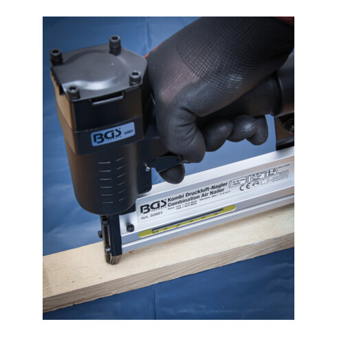 BGS Druckluft-Kombi-Nagler 32801, 50 mm