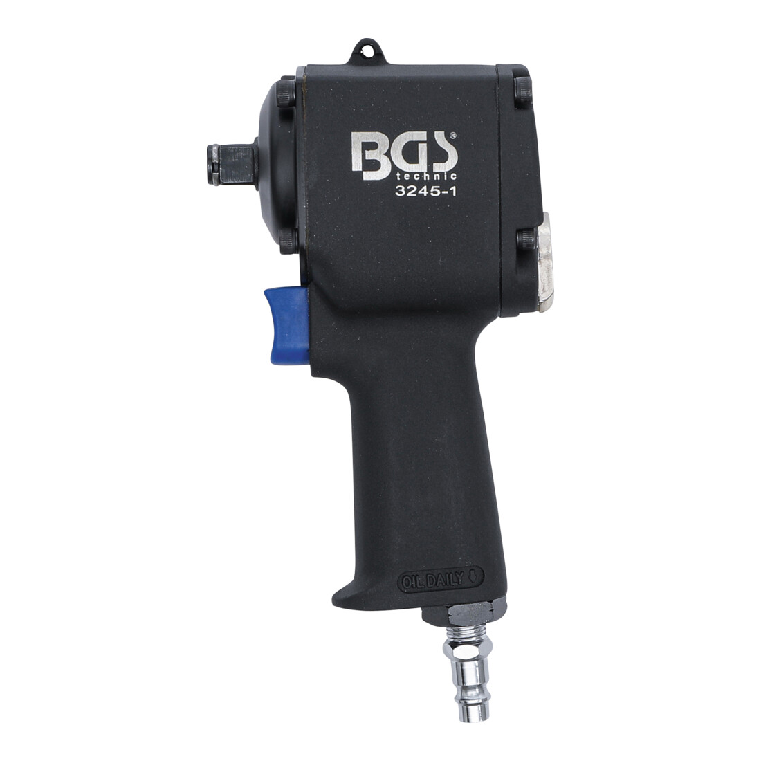 BGS Druckluft-Schlagschrauber 12,5 mm 678 Nm extra kurz 98 mm