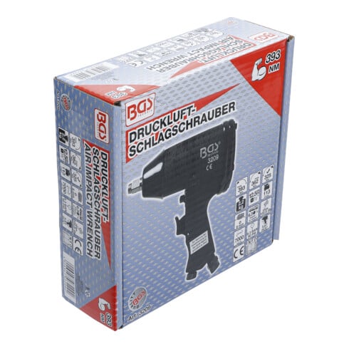 BGS Druckluft-Schlagschrauber 3209, 12,5 mm (1/2"), 366 Nm