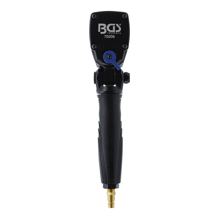 BGS Druckluft-Schlagschrauber abgewinkelt mit dreh- und neigbarem Kopf 12,5 mm (1/2") 542 Nm