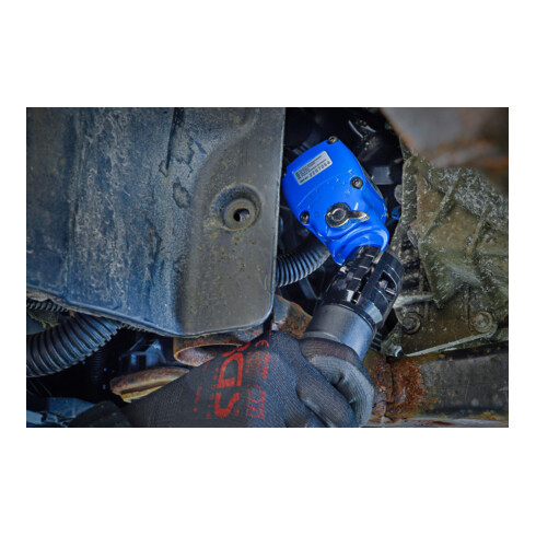 BGS Druckluft-Schlagschrauber, abgewinkelt, mit dreh- und neigbarem Kopf, 12,5 mm (1/2"), 650 Nm