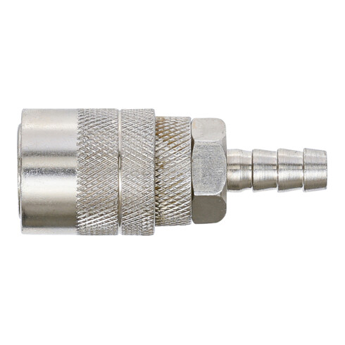 BGS Druckluft-Schnellkupplung mit 8 mm (5/16") Schlauchanschluss 7059, USA / Frankreich